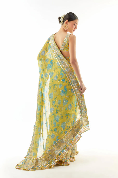Aanchal Saree Set